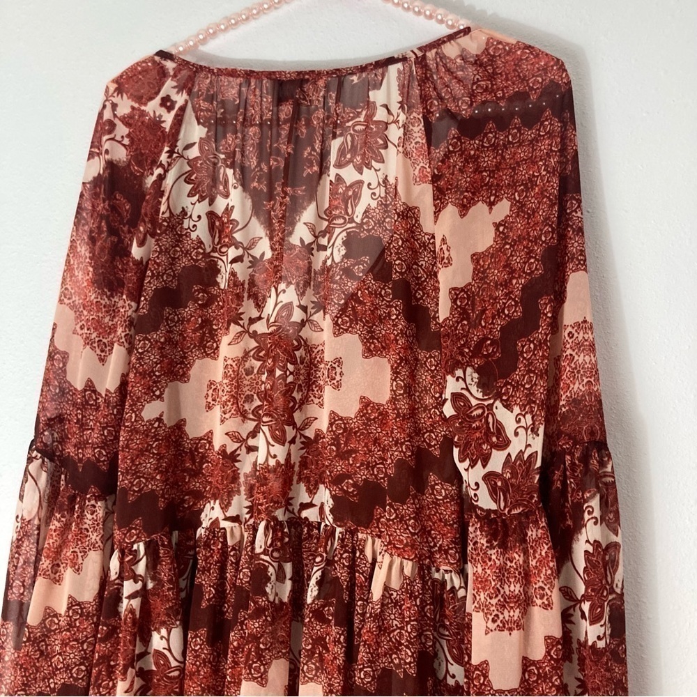 Show Me Your Mumu sheer Sienna Swing dress size M - Picture 14 of 16